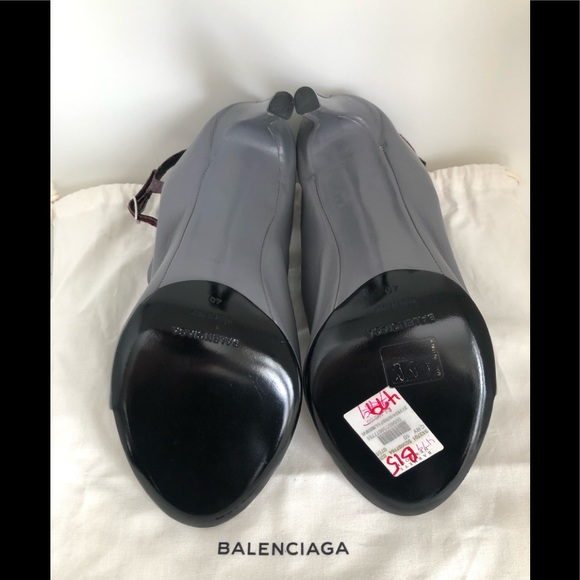 BALENCIAGA GLOVE OPEN TOE HEELS - Picture 4 of 8